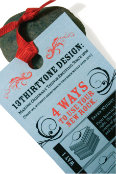 13thirtyone Design Rock Sample