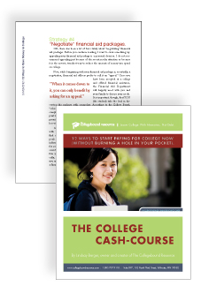 The College Cash-Cource, Collegebound Resource